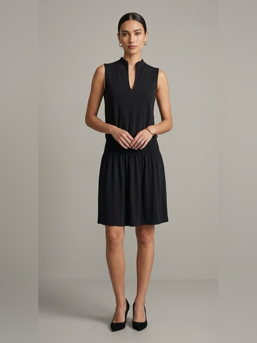 Generation Love Black Mock Neck Dress | Size M